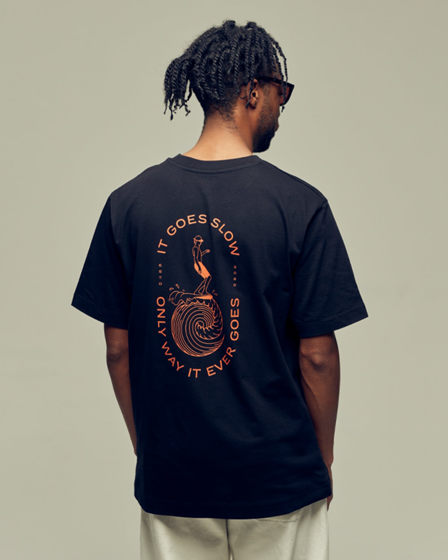 IT GOES SLOW oversized organic cotton unisex t-shirt