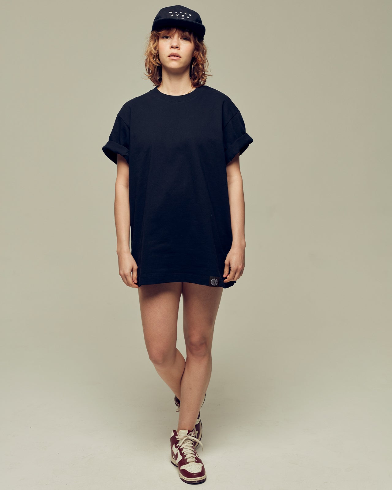 THROUGH THE KEYHOLE oversized organic cotton unisex t-shirt